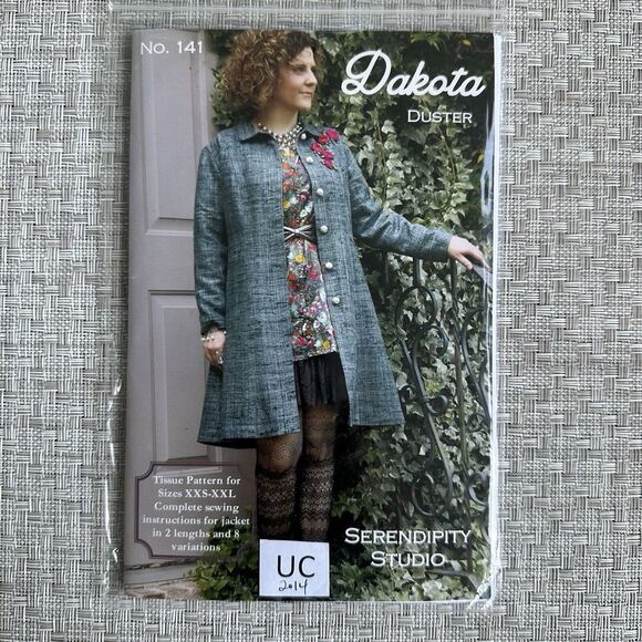 SERENDIPITY STUDIO SDG141 SIZE XXS-XXL THE DAKOTA DUSTER JACKET UC/FF - Picture 1 of 2